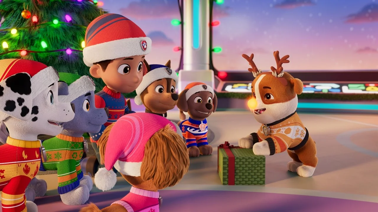 Affisch: Jul med Paw Patrol (2025)