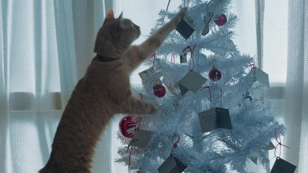 Stillbild ur A Christmas Gift from Bob
