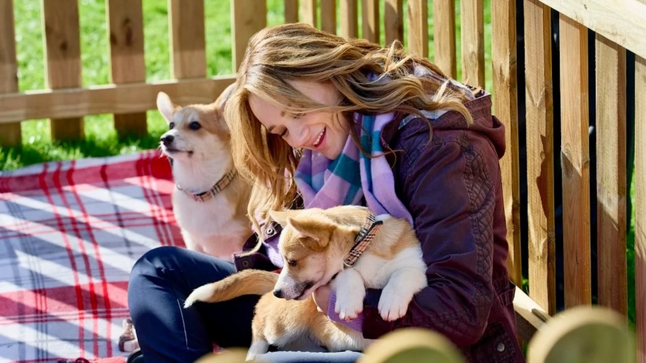 Stillbild ur A Royal Corgi Christmas