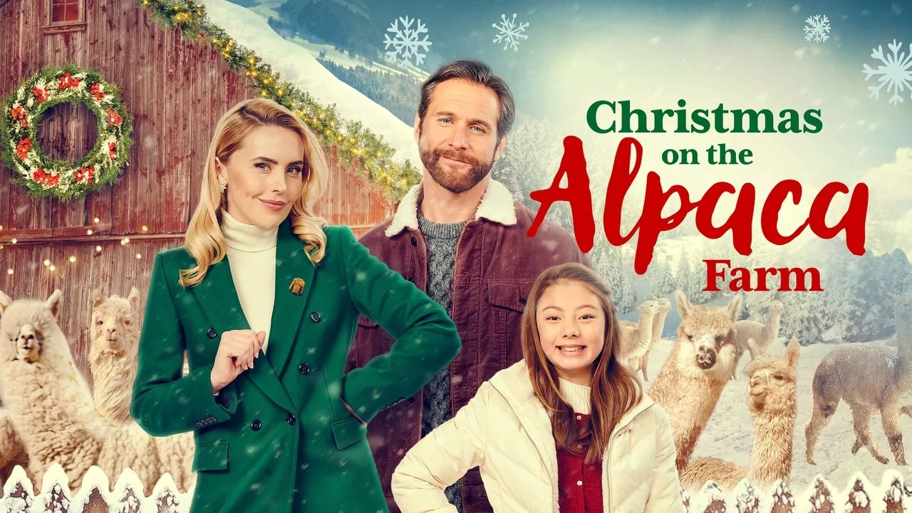 Stillbild ur Christmas on the Alpaca Farm