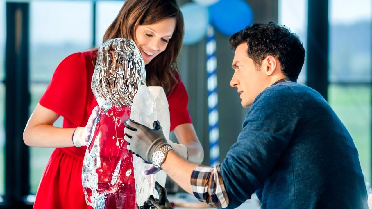 Stillbild ur Ice Sculpture Christmas