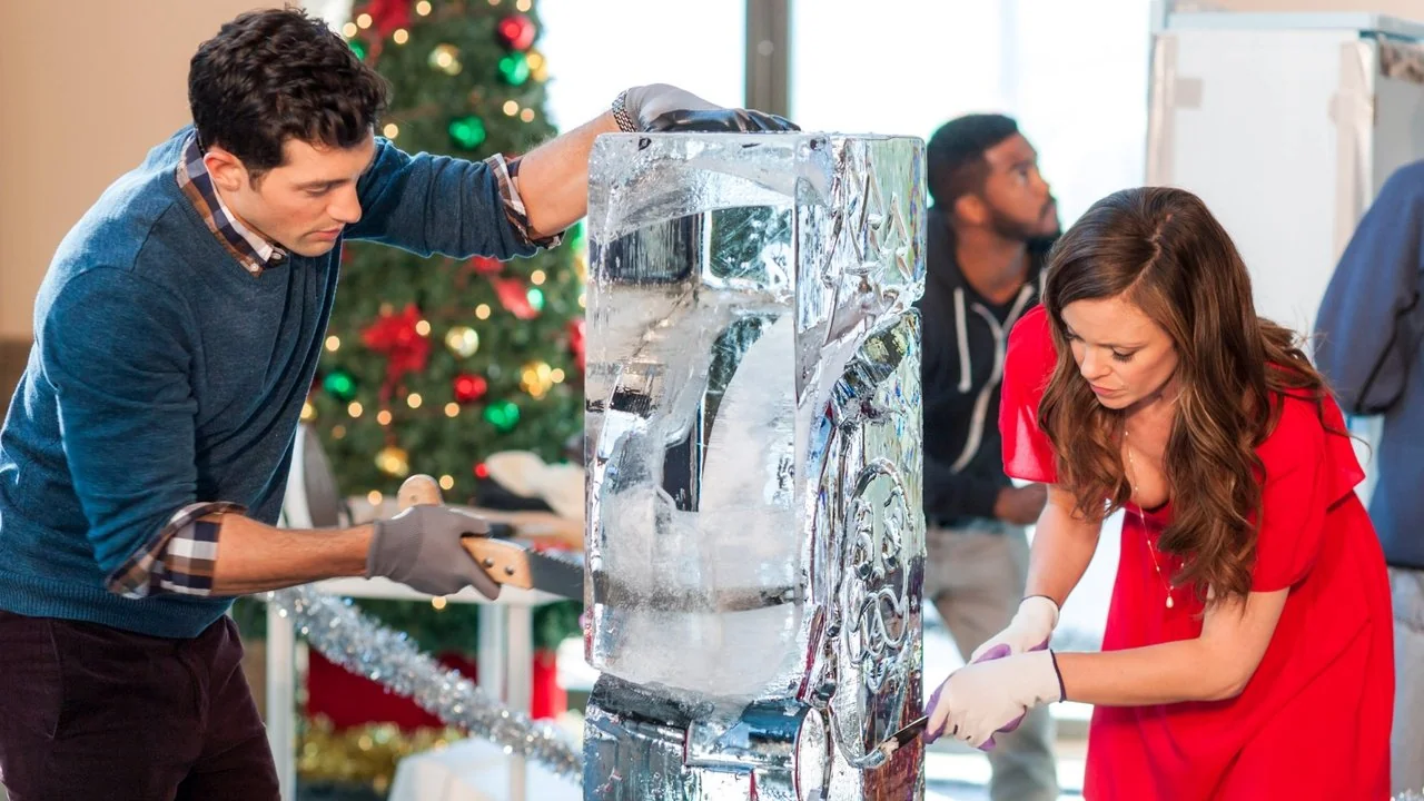 Stillbild ur Ice Sculpture Christmas