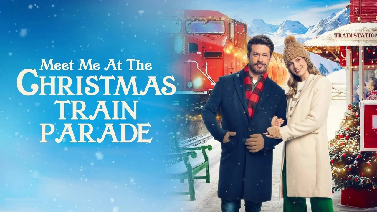 Stillbild ur Meet Me at the Christmas Train Parade