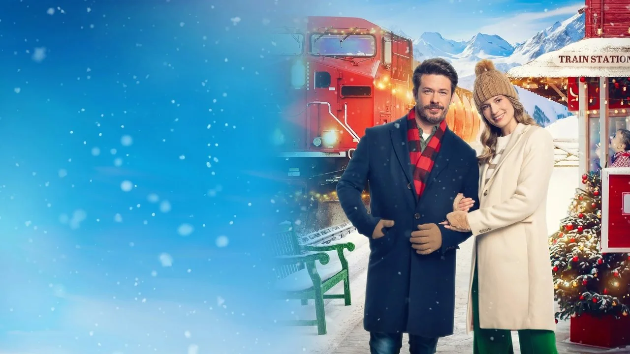 Stillbild ur Meet Me at the Christmas Train Parade