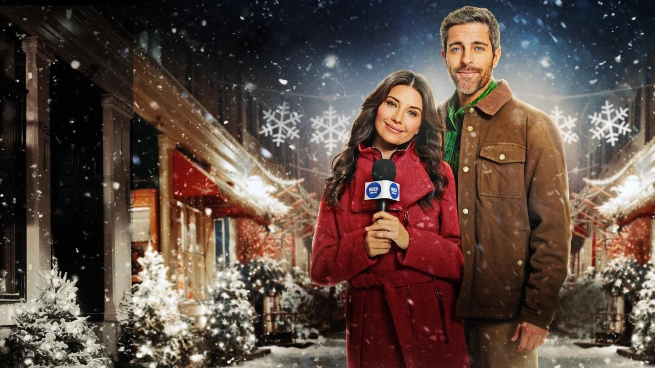 Stillbild ur Reporting for Christmas