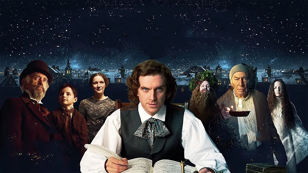 Stillbild ur The Man Who Invented Christmas