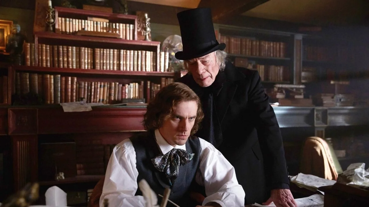 Stillbild ur The Man Who Invented Christmas