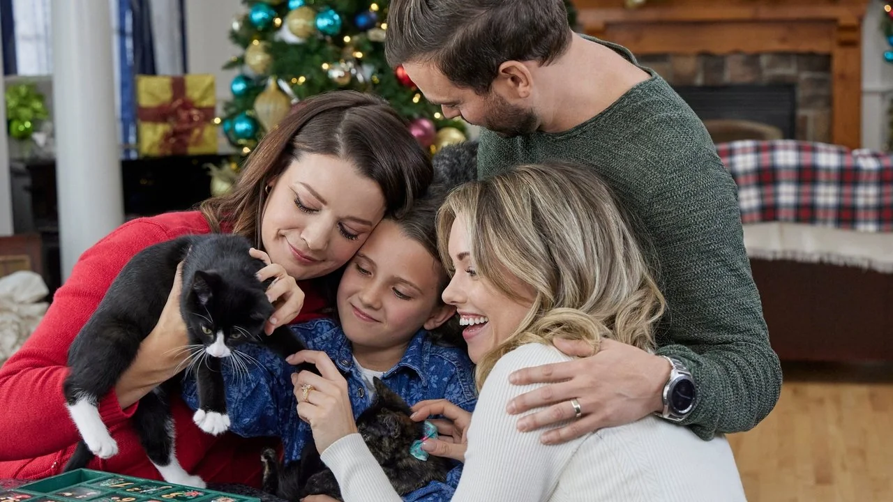 Stillbild ur The Nine Kittens of Christmas
